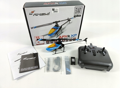 Picture of Amewi Amewi RC Helikopter AFX4 Li-Po Akku 350mAh blau/14+