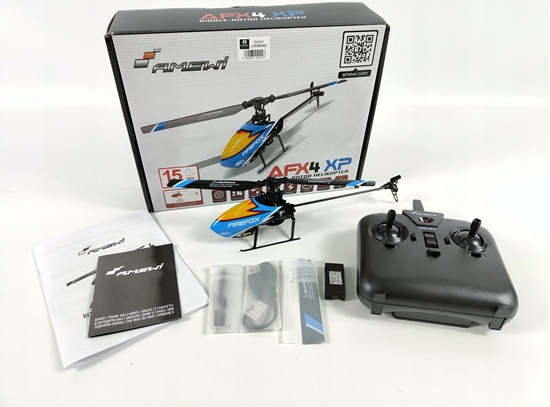Picture of Amewi Amewi RC Helikopter AFX4 Li-Po Akku 350mAh blau/14+