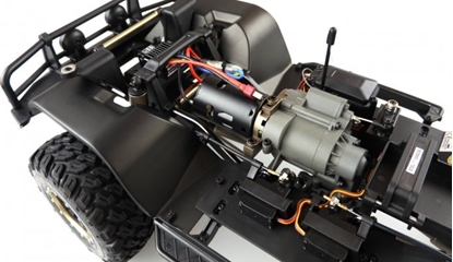 Picture of Amewi Model Samochodu Rc Amxrock Rcx8P Scale Crawler Pick Up 1:8 Rtr Grau Szczotkowy 2 4 Ghz