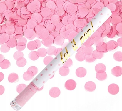 Attēls no AMSCAN Armatka konfetti Pink papier okrgy 60cm 9916471