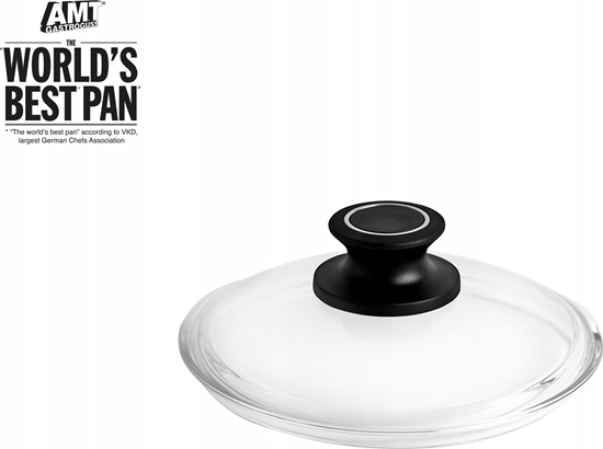 Picture of AMT-Gastroguss Stiklinis dangtis, Ø18cm, su rankena AMT018Z1L2