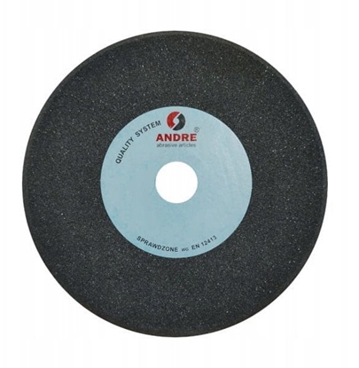 Attēls no ANDRE PROFILED GRINDING WHEEL 200mm x 8mm x 32mm 98C60K7VC01-35 BLACK "TYPE 1C"