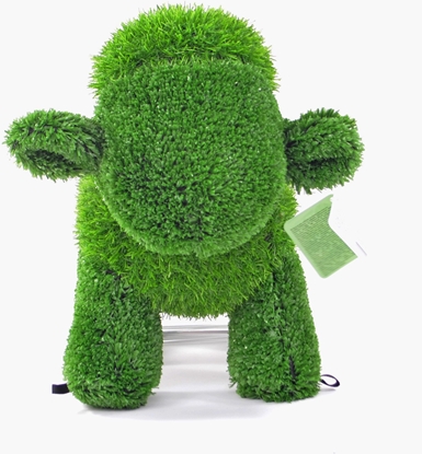 Picture of AniPlants, Grasfigur, "Schaf" stehend, Gartendeko, 33cm