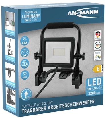 Attēls no Ansmann FL20W-AC Czarny LED 20 W