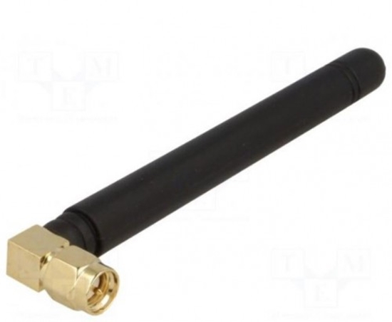 Picture of Antena | GSM | 2dBi | lineārs | Stiprinājums: uzgriežams, leņķisks | 50?