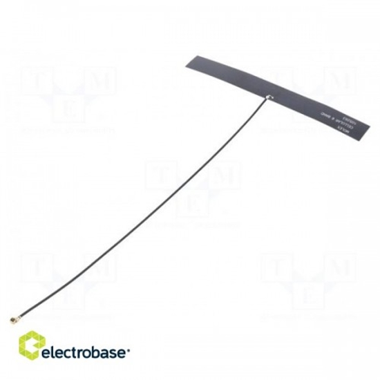 Picture of Antena | GSM, LTE | 2.2dBi,3dBi | lineārs | U.FL | Garums: 200mm