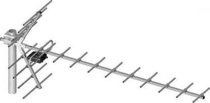 Изображение Antena RTV Antena TV kierunkowa 21-60 "Yaga" 19-elementów sym. zwyky