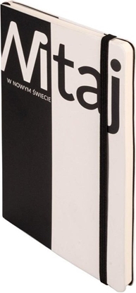 Attēls no Antra Notes A5 kropki Witaj czarno-biay