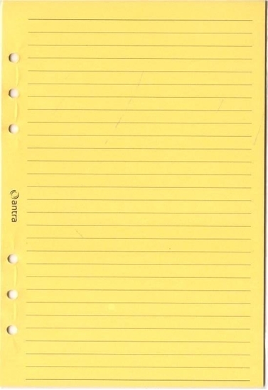 Picture of Antra Wkad do segregatora A5 linia kolorowa kartka - óta