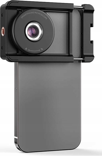 Picture of Apexel Obiektyw Mikroskop Cyfrowy 100x Z Filtrem Cpl + Adapter 1.4"/ Iso Do Telefonu / Apl-ms009