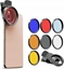 Picture of Apexel Zestaw Filtrów 7w1 Filtry Filtr Do Telefonu / Apl-52uv-7f