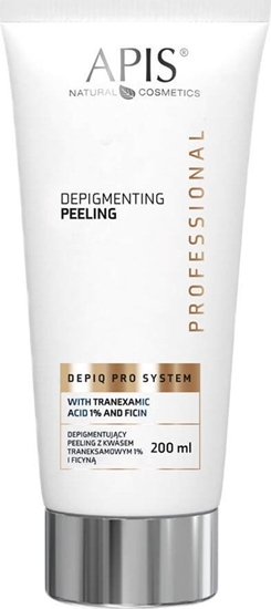 Изображение Apis Apis Depiq Pro System depigmentujcy peeling z kwasem traneksamowym 1% i ficyn 200ml