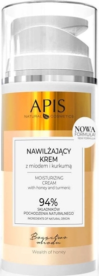 Picture of Apis Apis Krem nawilzajacy z miodem i kurkuma 100ml