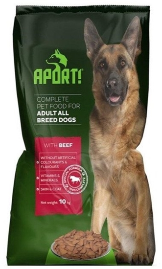 Изображение APORT DRY DOG FOOD WITH BEEF 10KG