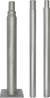 Attēls no Apsvietimo stulpo komplektas, surenkamas, 3m, pilkas