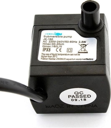 Picture of Apte AG80B NAPOWIETRZACZ POMPKA DO AKWARIUM 160L/H 2W1 uniwersalny