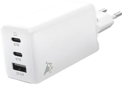 Attēls no Aqiila Chargebird W3 65W 2x USB-C 1x USB-A