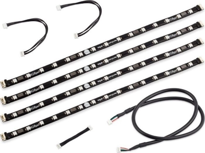 Attēls no Aqua Computer Tamy LED RGB 32 cm 4 sztuki (53271)