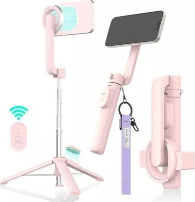 Attēls no Araree Selfie Stick Bluetooth Magfie Pod  różowy|p