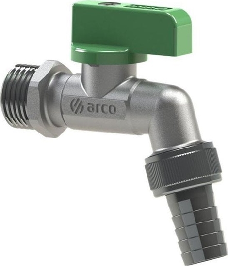 Picture of Arco NANO zawór czerpalny, antykamienny, 1/2GZ x 3/4GZ x 15, z kocówk na w