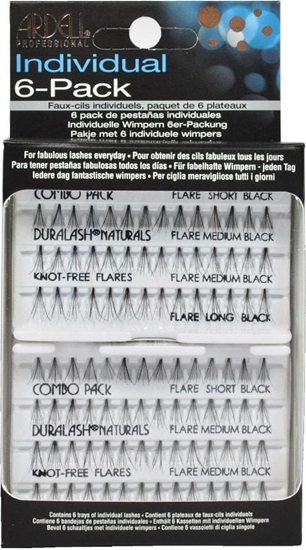 Picture of Ardell SET Individual Combo Pack zestaw 56 kpek rzs czarne 6-pack