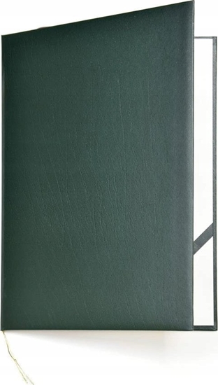 Изображение Argo Okadka na dyplom 220x310mm ARGO ELEGANT 220214 zielony mikka okleina skóropodobna 10szt