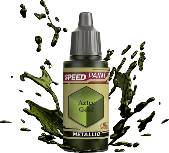 Изображение Army Painter FARBKA ARMY PAINTER SPEEDPAINT METALLIC 2.0: AZTEC GOLD