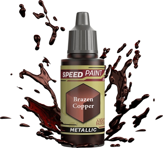 Изображение Army Painter FARBKA ARMY PAINTER SPEEDPAINT METALLIC 2.0: BRAZEN COOPER