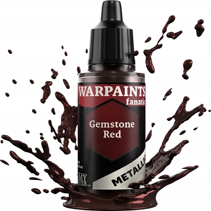 Изображение Army Painter The Army Painter: Warpaints - Fanatic - Metallic - Gemstone Red