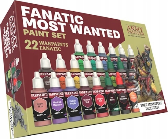 Изображение Army Painter The Army Painter: Warpaints - Fanatic - Most Wanted Paint Set