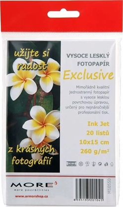 Picture of Armor ARMOR MORE Papier fotograficzny Exclusive 260g,10x15 / glossy,20 ark., photo 10x15cm