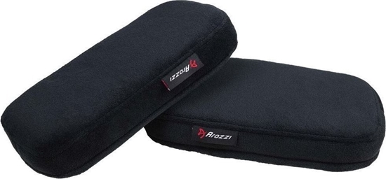 Picture of Arozzi 270x135x40 mm | Memory Foam Armrest Pads | Black
