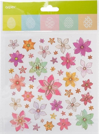 Picture of Arpex Naklejki kwiatki MIX