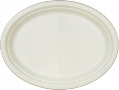 Attēls no Arpex Talerz trzcinowy owalny 26x19cm 6szt/opak