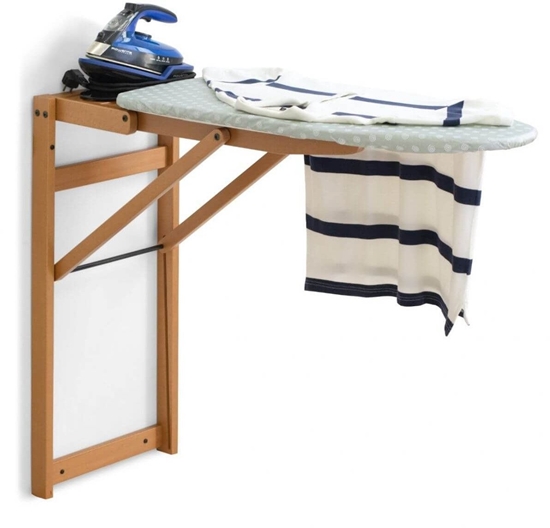 Picture of ARREDAMENTI STIROJOLLY Deska do prasowania do zawieszenia na cian - 108 x 40 cm, Brzowy