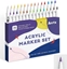 Picture of ARRTX Akriliniai markeriai - flomasteriai ARRTX, 30 spalv
