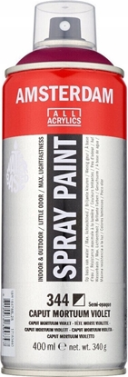 Attēls no Artequipment Amsterdam Spray Paint Caput Mortuum Violet 344