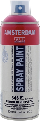 Attēls no Artequipment Amsterdam Spray Paint Permanent Red Purple 348