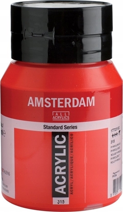 Attēls no Artequipment Amsterdam Standard Series Acrylic Jar Pyrrole Red 315