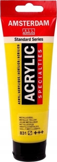 Picture of Artequipment Amsterdam Standard Series Acrylic Tube Metallic Yellow 831