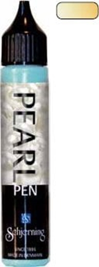 Picture of Artequipment Schjerning Pearl Pen, Yellow, liquid, 3D effect, 28 ml, 1 pc(s)