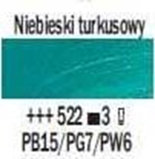Picture of Artequipment TALENS REMBRANDT 40ML 522 - TURQUOISE BLUE - farba olejna uniw