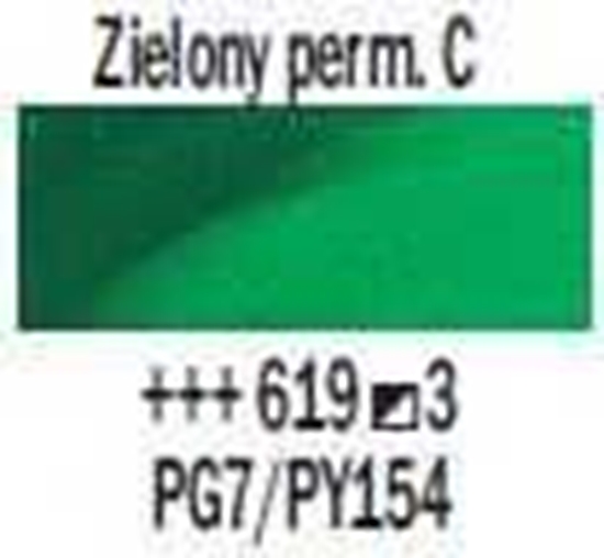 Picture of Artequipment TALENS REMBRANDT 40ML 619 - PERMANENT GREEN DEEP - farba olejna uniw