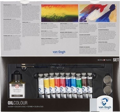 Attēls no Artequipment TALENS VAN GOGH OIL ZESTAW 10X20ML + AKCESORIA uniw