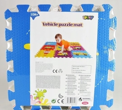 Picture of Artyk Puzzle piankowe 9 elementów - Pojazdy