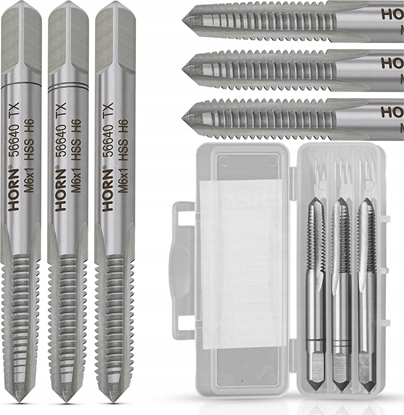 Изображение ARTPOL ARTPOL KOMPLET GWINTOWNIKÓW RCZNYCH M 6x1,00mm  3szt.