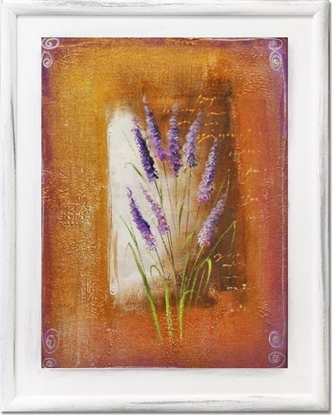 Attēls no Art-Pol Obraz olejny rcznie malowany 37x47cm Lawenda wród brzów