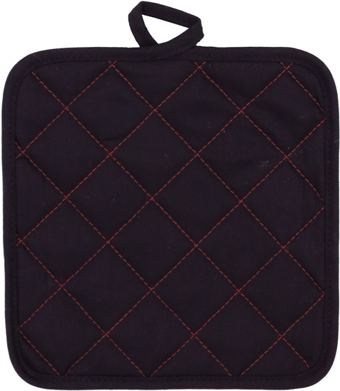 Picture of ASI COLLECTION Karstumizturigs paliktnis XL 20x20cm melns/sarkans 24601030