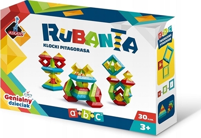 Attēls no Askato Klocki Pitagorasa Rubanta 30 elementów
