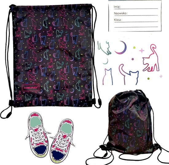 Изображение Astra Worek na obuwie Head Midnight Cats AD1